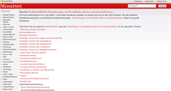 Desktop Screenshot of medizinfo.de